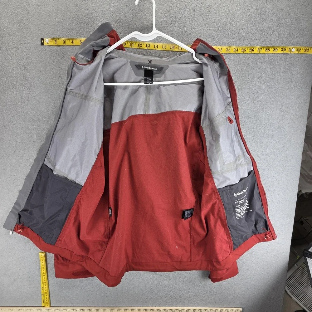 Black Diamond Jacket Mens Medium Red Dawn Patrol Hybrid Shell Ski Snowboard
